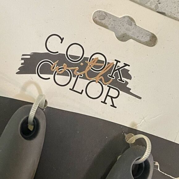 Cook with Color 2-Pack Mini Silicone Whisks Gray MW001 Kitchen Tools – New - Picture 6 of 7